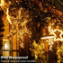 echosari 2 Pack Battery Operated String Lights, 13.2Ft 40 LED Warm White Fairy Lights for Outdoor Wedding Party Garden