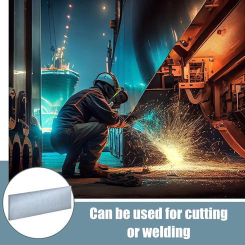 2 Pcs 1/8'' x 3'' x 12'' Hot Rolled Mild Steel Plate, Weldable Steel Flat Stock