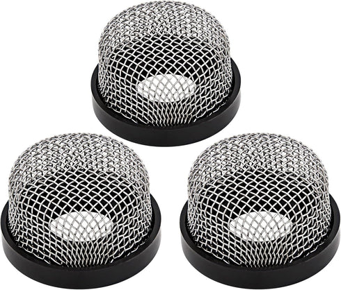 Stainless Steel Mesh Strainer 3/4"-14 Aerator Screen - Replace for Livewell Pump, MA-023 Screw on Strainer