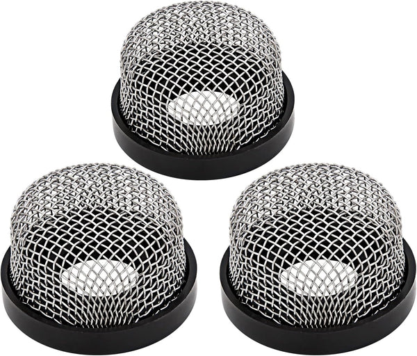 Stainless Steel Mesh Strainer 3/4"-14 Aerator Screen - Replace for Livewell Pump, MA-023 Screw on Strainer