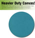 BankSupplies Canvas Interoffice Mailer, 14 oz. | 14W x 11H | Teal | Large Zipper Bag with Grommet