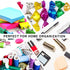 Carrotez Makeup Organizer, Clear Drawer Organizer, Plastic Vanity Organizer for Makeup, Bathroom, Desk, Office