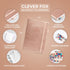 Clever Fox Budget Planner, Expense Tracker Notebook, Monthly Budgeting Organizer, A5 in Rose Gold