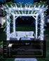 2 Pack 66Ft 200 8 Minetom Solar String Lights, Total LED Solar Fairy Lights Outdoor Waterproof, Modes Firefly Starry
