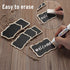 ONUPGO 16 Pack Chalkboard Tags with String, Mini Erasable Hanging Chalkboards, Wooden Signs, Price Tags