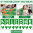 Football Bulletin Board Paper Roll, Fade Resistant Green Field Background, Classroom Decoration Poster for Arts Crafts