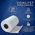 Clover Mini and Clover Mobile Thermal Printer Receipt Paper 2 1/4 x 80 (20 rolls)