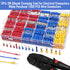 Qibaok 1500pcs Wire Connectors Insulated Electrical Wire Terminals Crimp Connector Kit