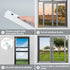 16.3-29.3 Inch(2 ZhouDaShu Adjustable Window Security Bars (Steel), Window Locks Bars Inside for Prevent Burglary