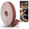 Emery Cloth Roll, 100 Grit Continuous Sandpaper Roll 1" x 85 Feet for Wood Furniture Finishing and Metal Sanding
