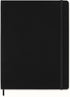 Moleskine Classic Notebook, Hard Cover, XL (7.5" x 9.5"), Ruled/Lined, Black, 192 Pages