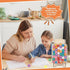 Fyguard 45Pcs 9.8" Magnetic Reward Jar for Kids, Large Flower Magnetic Reward Jars, Rewards System for Kids Home