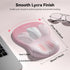 TECKNET Ergonomic Mouse Pad with Wrist Rest, Memory Foam Mousepad with Wrist Support, Smooth Surface, Middle Concave