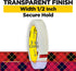Scotch Transparent Tape, 2 Rolls, 1/2 x 2592 Inches, Classic Glossy-Finish