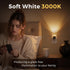 3000K/4000k/5000K L LOHAS LED Night Lights Plug into Wall, Adjustable Color Temperature Bubble Night Light, Dusk