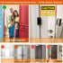 800 lbs, (2 Pack, Home Security Door Reinforcement Lock, Upgraded Front Door Locks for Kids Safety Withstand Child