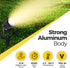 10W,120V (2 Packs) Outdoor Landscape Lighting AC,Warm White Waterproof LED Landscape Lights for Yard,Patio,Lawn, Wall