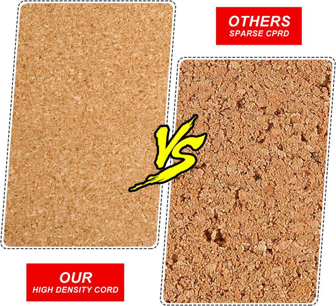 Board2by Cork Board Bulletin Board 20 x 30 Inches, Silver Aluminium Framed Large Notice Pin Board