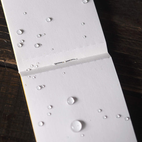 Rite in the Rain Weatherproof On The Go Wallet Notebook, 2" x 3.375", Yellow Cover, Blank Pages, 6 Pack (No. OTG371L)