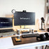 2.95In Lurrose Office Rear View Mirror Magnifying Computer Monitor Desk Mirror Portable Cubicle Safety Visual Field