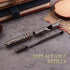SMOOTHERPRO Titanium Bolt Action Pen, Compatible with Parker Refill, Retractable Hollow Design, Heavy Duty for Tremor,