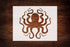 Reusable Octopus Cthulhu Squid Stencil 11" x 8.5" - Durable Crafting Tool for Various Projects