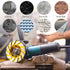 4 Inch Concrete Turbo Diamond Grinding Cup Wheel - Heavy Duty Angle Grinder Wheels with 12 Segs