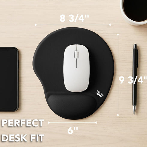 Mr. Pen - Mouse Pad with Wrist Support, Ergonomic Pad, Gel Gaming Support