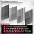 Set: 32-Piece S2 6" PoziDriv, 1/4" Extra Long Security Bit Steel Screwdriver Drill Bits for Tamper-Proof Screws, Torx