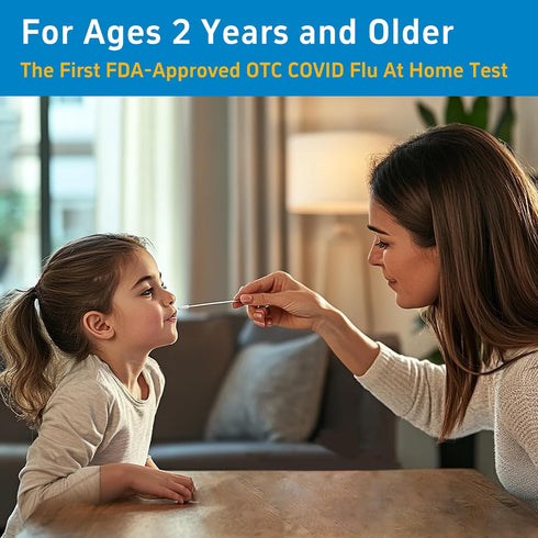 COVID-19, 3-in-1 15 4 Healgen Rapid Check Flu A&B Antigen Test Kit, The First FDA Authorized OTC Flu & COVID Home Test