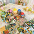 Dcurix 48 Pieces Thermo Heat Sleeves Easter Eggs Decorative Wraps Egg Easter Bunny and Chick Pattern Decoration Film