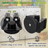 ULIBERMAGNET Magnetic Mop Broom Holder, Heavy Duty Movable Wall Mounted Utility Storage for Garage and Kitchen