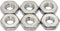 Stainless 4-40 Hex Nut (100 pcs) - 18-8 304 Stainless Steel, Bright Finish