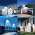 6500K Solar Street Lights Outdoor Waterproof, Solar Lights Dusk to Dawn Solar Security Flood Lights Motion Sensor