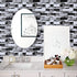 Livebor Peel and Stick Backsplash Wallpaper Kitchen Backsplash Wallpaper 11.8inch x 196.8inch Tile Contact Paper Kitchen Peel and Stick Countertops Waterproof Wallpaper for Bathroom Kitchen Wallpaper by Livebor