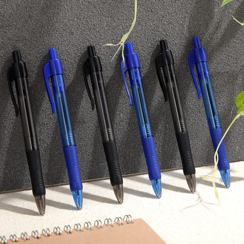 Fainne 300 Pcs Retractable Ballpoint Pens Bulk Medium Point (1.0 mm) Smooth Writing Pens for Office Supplies
