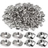 Hotop 150 Pieces 2020 Series T Slot Nuts, Hammer Head Fastener, Plated Carbon Steel Sliding M5 T Nuts