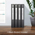 Oxford 3 Ring Binders, 1 inch ONE-Touch Easy Open D Rings, Durable ClearVue Binders for School Office (4 PK)