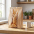 20 Pack 13.7x8.3x3.5 Inches Packaging (20) Bread Bags for Homemade Bread, Sourdough Bread Bags with Clear Window & Tin