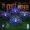 Outdoor Solar Garden Lights,Firework Lights 4 Pack Waterproof Decorative Pathway Lights,120Led Firefly