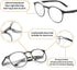 Safety Glasses Anti Fog Goggles, Protective Eyewear with Blue Light Blocking, Anti Dust UV Protection Glasses for Men