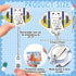 Suncalla 16 Pcs Pharmacy Badge Reel Funny Pharmacy Technician Gifts Retractable Nurse Badge Reel for Doctors Nurses