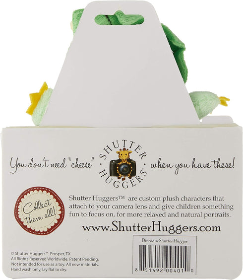 Shutter Huggers DIN001, Dinosaur Shutter Hugger Green/Yellow