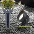 3W-120W Light,10.4 inches Aluminum Metal Ground Stake Spike Replacement for Outdoor Garden Spotlight Pathway Flood Wall