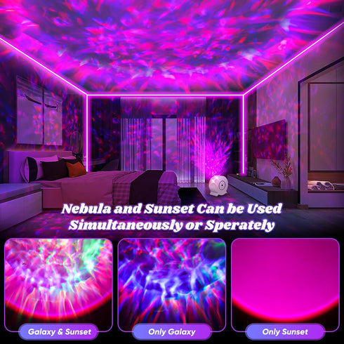 Incamity 41 Galaxy Projector, Light Projector, Night Light Projector with Lighting Modes, Galaxy Light Projector