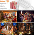12PCS Dimmer, HAIDOLIANG Rechargeable Tea Lights with Remote Timer & USB Flickering Battery Operated Flameless Candles