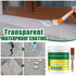 300g Transparent Waterproof Insulating Sealant, Strong Adhesive Seal Waterproof Coating, Invisible Waterproof Agent for Wall Mending Toilet Anti-Leak Coating.
