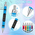 Motipuns 50 Pcs Crayon Teachers Pens Bulk Teacher Appreciation Gifts Cute Ballpoint Pens Crayon Party Favors Thank You