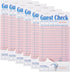 ZPARIK 6 Pack Pink Guest Checks Books for Servers Server Note Pads,