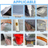 Waterproof Repair Tape for Fabric, Heavy Duty Clear Patch for Awning, RV Roof, Tent, Sail, and Boat Cover